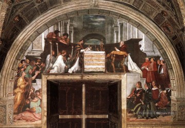 Raphaël œuvres - La messe de Bolsena Renaissance Raphaël